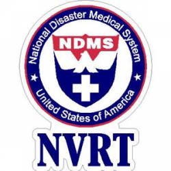 NDMS National Veterinary Response Team NVRT - Vinyl Sticker