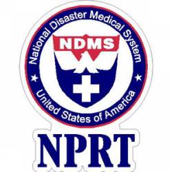 NDMS National Pharmacy Response Team NPRT - Vinyl Sticker