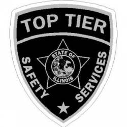 Illinois Top Tier Safety Services - Vinyl Sticker