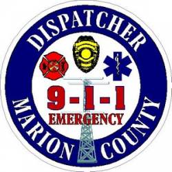 Marion County Alabama Dispatcher - Vinyl Sticker