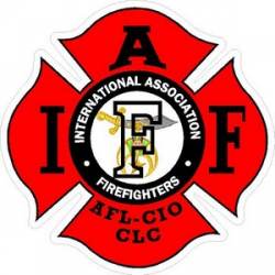 Shriner IAFF International Association Firefighters - Vinyl Sticker