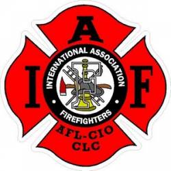 Scramble IAFF International Association Firefighters - Vinyl Sticker