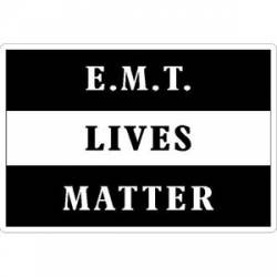 Thin White Line E.M.T. Lives Matter - Vinyl Sticker