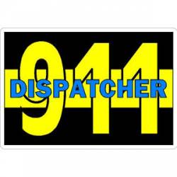 Thin Yellow Line 911 Dispatcher - Vinyl Sticker