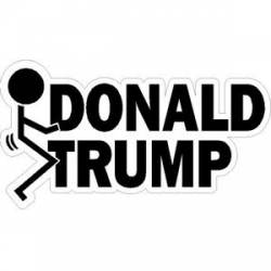 Screw Donald Trump - Vinyl Sticker