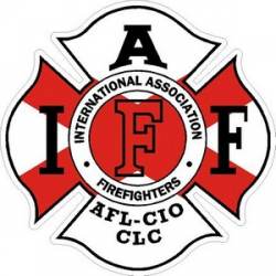 Alabama IAFF International Association Firefighters - Vinyl Sticker