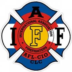 Colorado IAFF International Association Firefighters - Vinyl Sticker