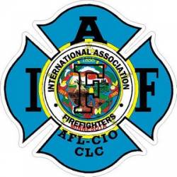 Minnesota IAFF International Association Firefighters - Vinyl Sticker