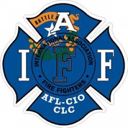 Nevada IAFF International Association Firefighters - Vinyl Sticker