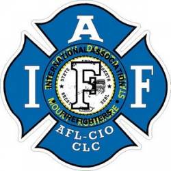 South Dakota IAFF International Association Firefighters - Vinyl Sticker