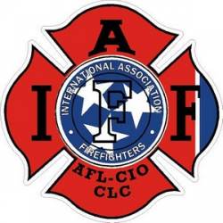Tennessee IAFF International Association Firefighters - Vinyl Sticker
