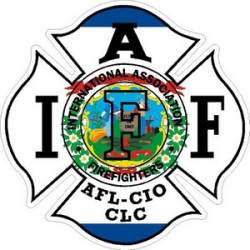 West Virginia IAFF International Association Firefighters - Vinyl Sticker