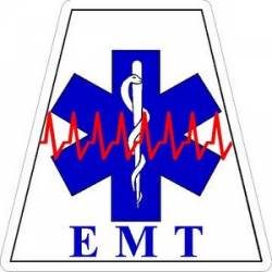 EMT Helmet Tet - Vinyl Sticker