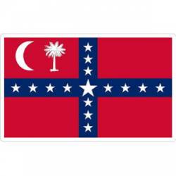 South Carolina Sovereignty Flag - Sticker