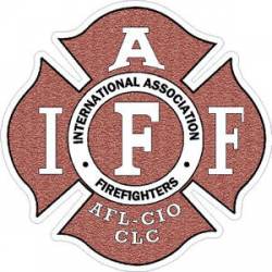 Brick IAFF International Association Firefighters - Sticker
