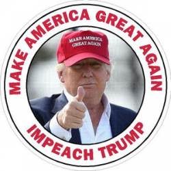 Make America Great Again Impeach Trump - Sticker