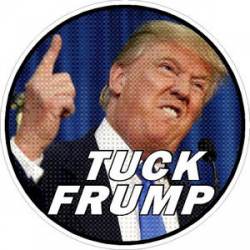 Tuck Frump Round - Sticker
