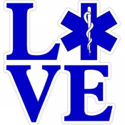 LOVE Star Of Life EMS - Sticker