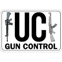 Fuck Gun Control - Vinyl Sticker