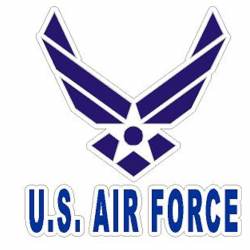 United States Air Force Script Text - Vinyl Sticker