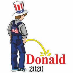 Pee On Donald Trump 2020 - Vinyl Sticker