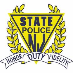 New Jersey State Police Honor Duty Fidelity - Vinyl Sticker