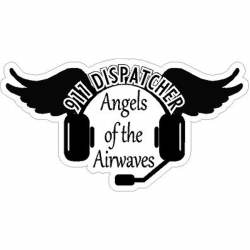 911 Dispatcher Angels Of The Airwaves - Vinyl Sticker