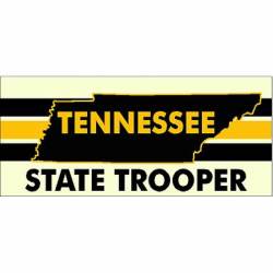 Tennessee State Trooper Banner - Vinyl Sticker