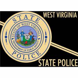 West Virginia State Police Banner - Vinyl Sticker