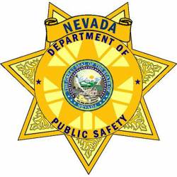 Nevada Department Of Public Safety Badge - Vinyl Sticker