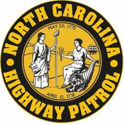 North Carolina Highway Patrol Seal - Vinyl Sticker