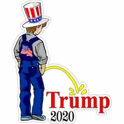 Piss On Donald Trump 2020 - Vinyl Sticker