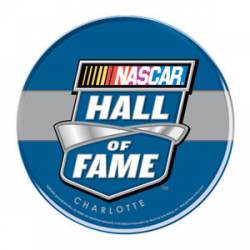Nascar Hall Of Fame - Domed Decal