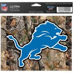 Detroit Lions Camouflage - 5x6 Ultra Decal