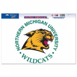 Northern Michigan University Wildcats - 11x17 Ultra Decal