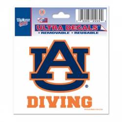 Auburn University Tigers Diving - 3x4 Ultra Decal