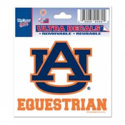 Auburn University Tigers Equestrian - 3x4 Ultra Decal