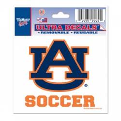 Auburn University Tigers Soccer - 3x4 Ultra Decal