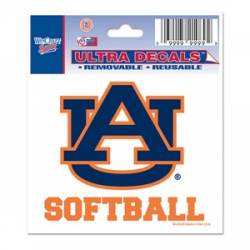 Auburn University Tigers Softball - 3x4 Ultra Decal