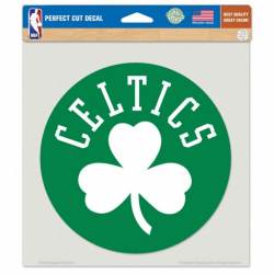 Boston Celtics Shamrock Logo - 8x8 Full Color Die Cut Decal