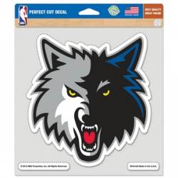 Minnesota Timberwolves - 8x8 Full Color Die Cut Decal