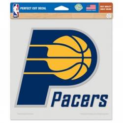 Indiana Pacers - 8x8 Full Color Die Cut Decal