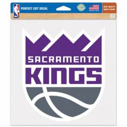 Sacramento Kings Logo - 8x8 Full Color Die Cut Decal