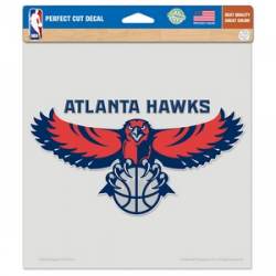 Atlanta Hawks - 8x8 Full Color Die Cut Decal