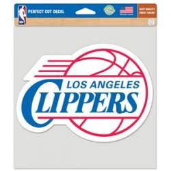 Los Angeles Clippers - 8x8 Full Color Die Cut Decal