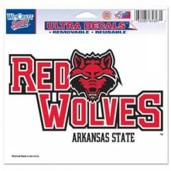 Arkansas State Red Wolves - 5x6 Ultra Decal