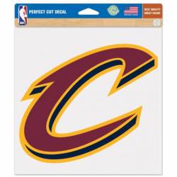 Cleveland Cavaliers Logo - 8x8 Full Color Die Cut Decal