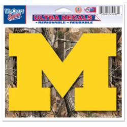University Of Michigan Wolverines - 5x6 Camouflage Ultra Decal
