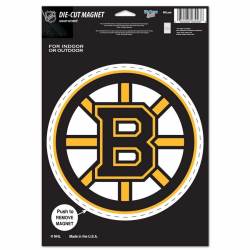 Boston Bruins - 6" Die Cut Magnet