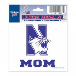 Northwestern University Wildcats Mom - 3x4 Ultra Decal